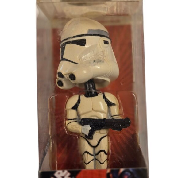 Star Wars Clone Trooper Bobble Head Funko Wacky Wobbler AS IS READ Series 1 - Picture 11 of 16